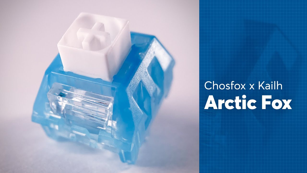 Chosfox x Kailh Arctic Fox Sound Test with GMK, MT3 and SA Keycaps