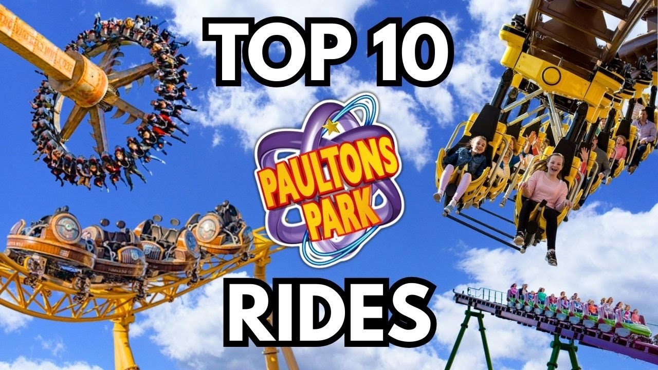 TOP 10 Rides at Paultons Park!