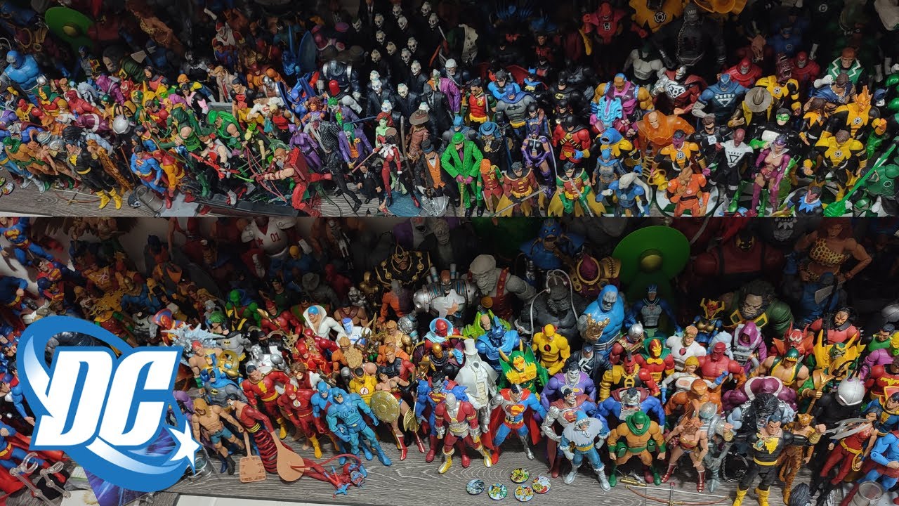 COLECCION DE FIGURAS DE DC UNIVERSE , NO MARVEL LEGEND , NO HE-MAN