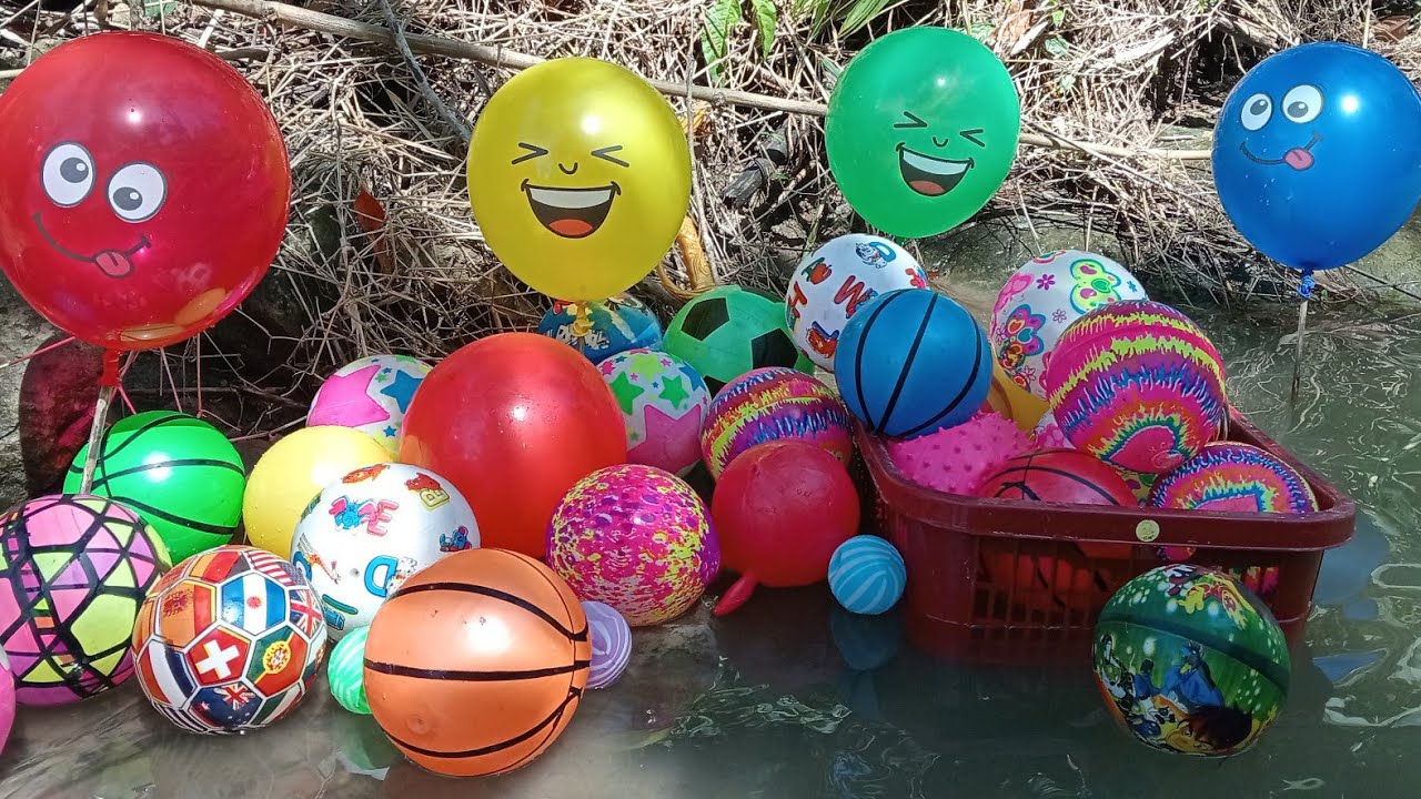 Mencari bola basket, Mengumpulkan bola bola, bola sepak ⚽, bola karakter, bola warna warni 