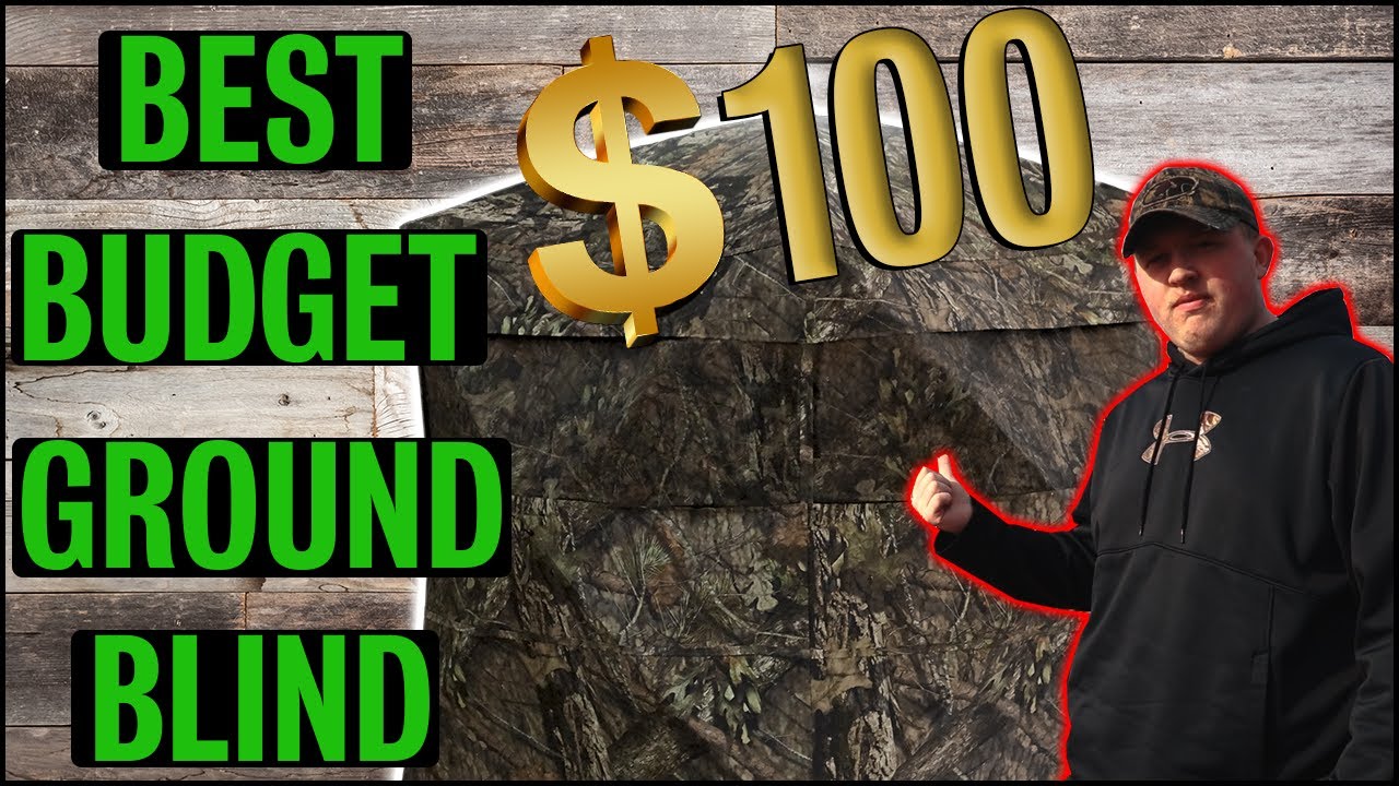 BEST BUDGET GROUND BLIND? (Rhino 150 Ground Blind Review)
