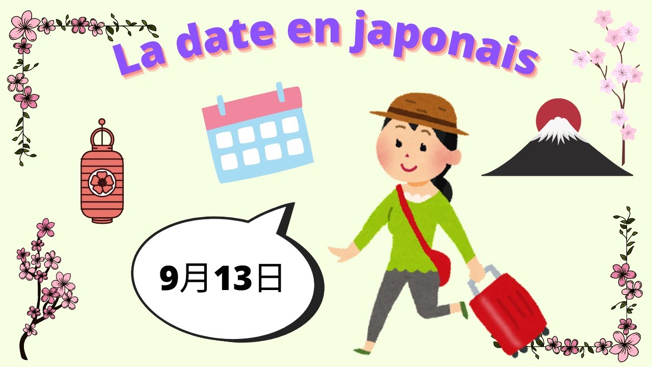 japonais débutant - comment dire la date en japonais