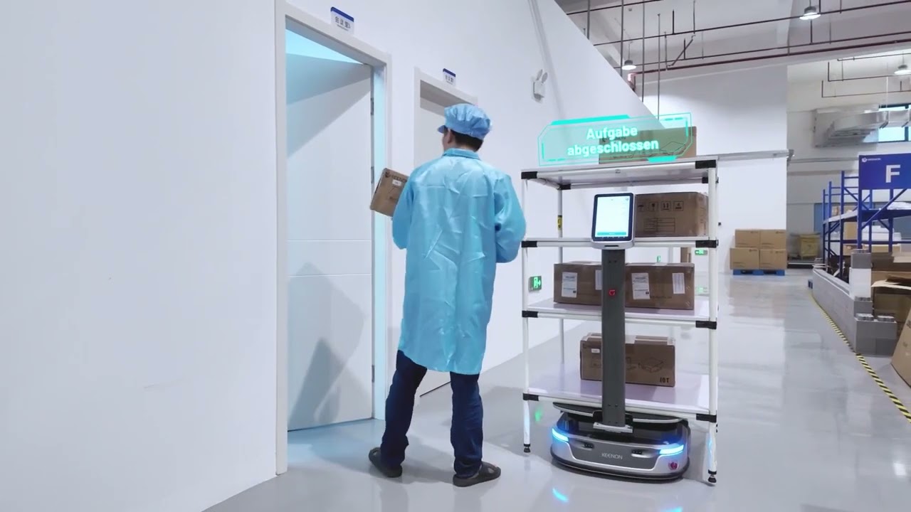 Keenon Logistikroboter S300 Produkt Video