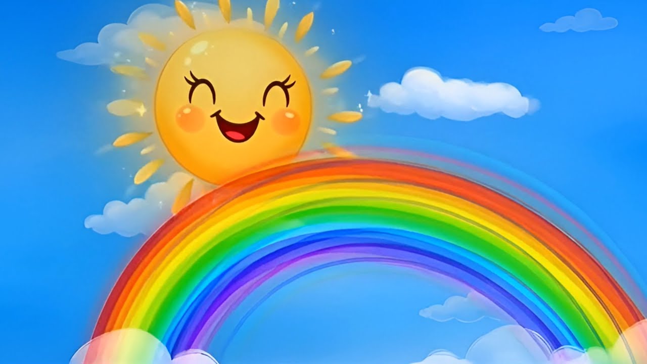 The Dancing Rainbow | Nursery Rhymes | Kiddy Songs and Tales
