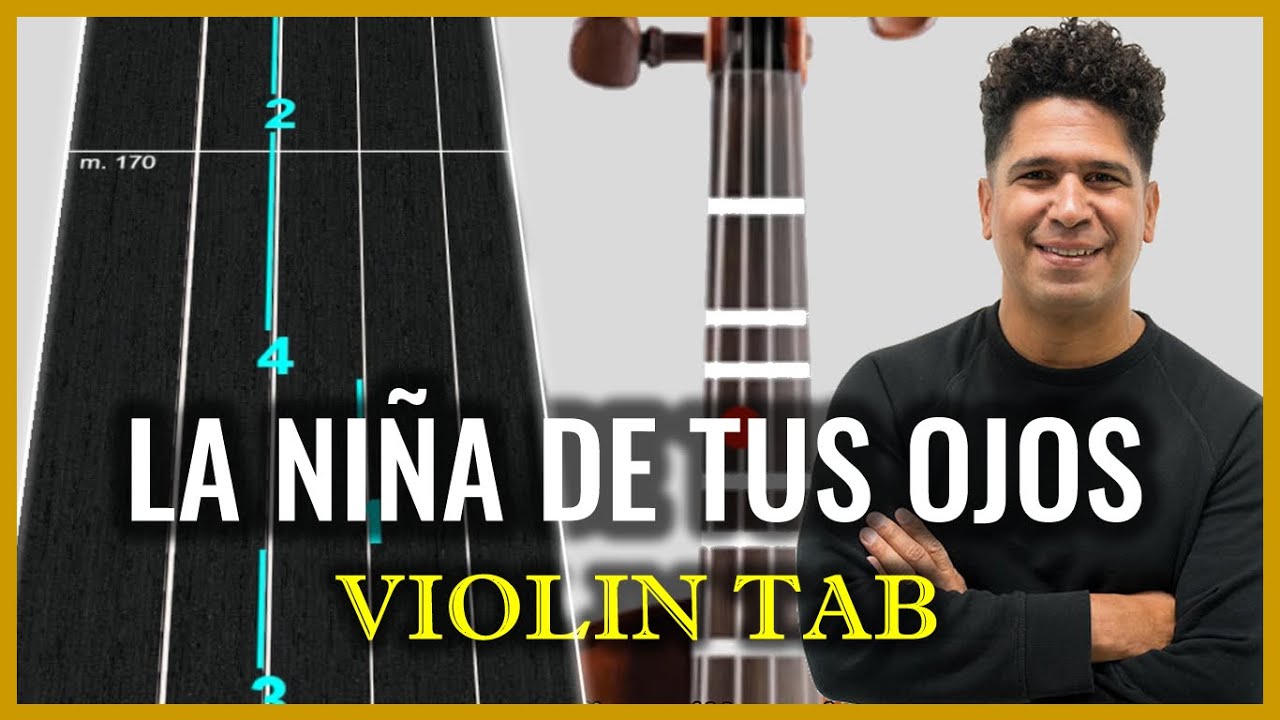 LA NIÑA DE TUS OJOS - Violin Cover Tutorial / Notas Cristianas para Aprender Violin Fácil