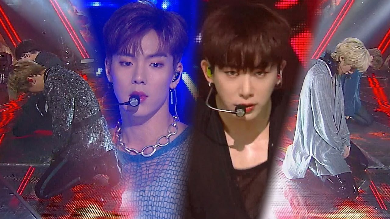 MONSTA X - Shoot Out @ популярная песня Inkigayo 20181125
