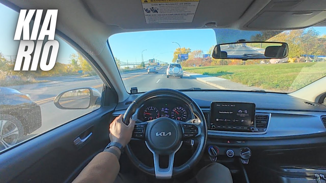 ASMR POV Drive | 2024 Kia Rio | Sunday Church Drive [Autumn Archive]