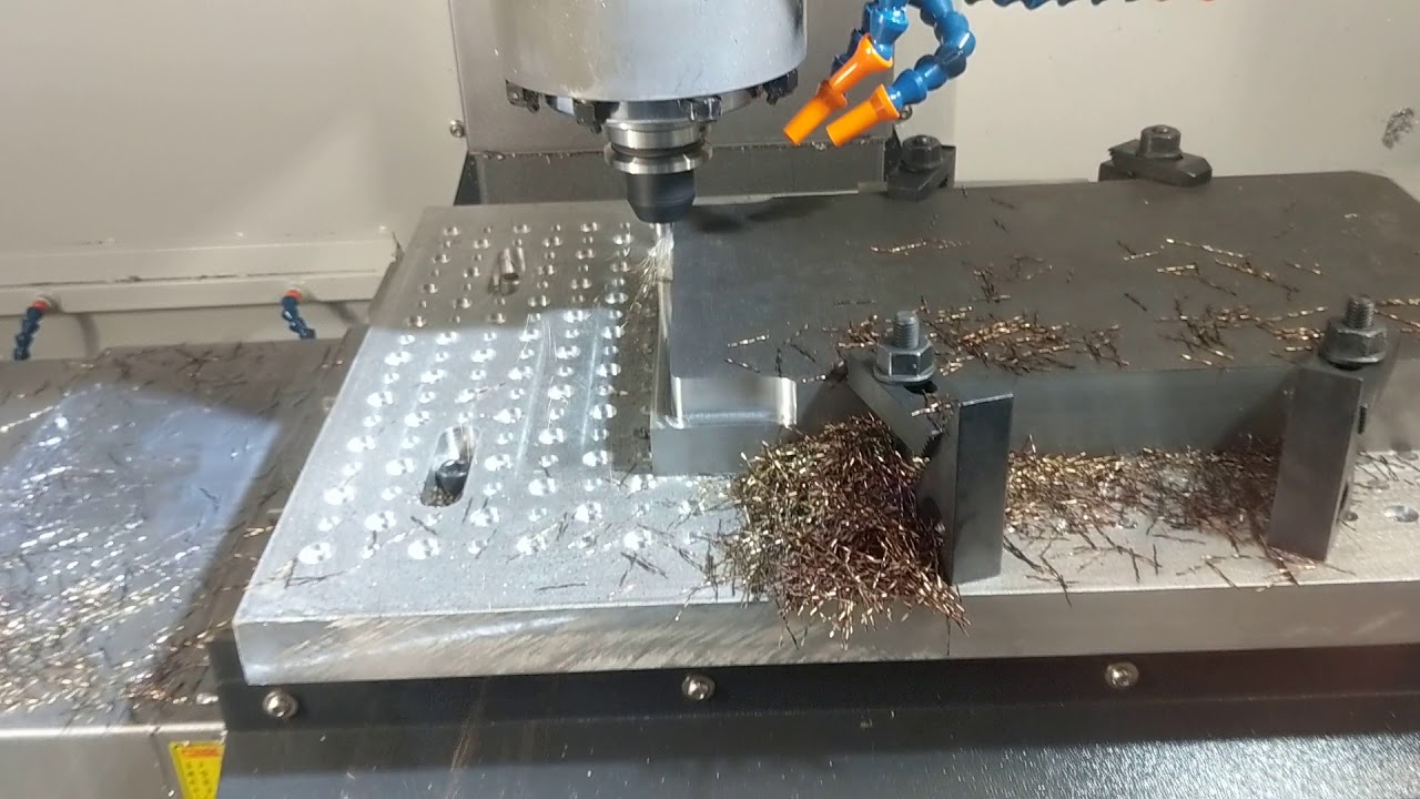 CNC Adaptive Clearing Fusion360 Leadwell  V30i WNT Silverline D2 steel Nerc Precision Engineering