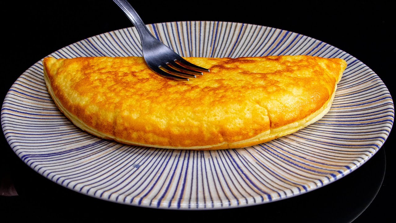 Frittata a strati con solo 2 uova! Inizia la giornata CORRETTAMENTE!| Saporito.TV