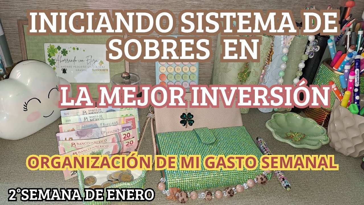 ✅️2°RELLENO DE SOBRES 2026 |GASTOS FIJOS |LA MEJOR INVERSIÓN  | GASTO DE SALUD Y ANUALES