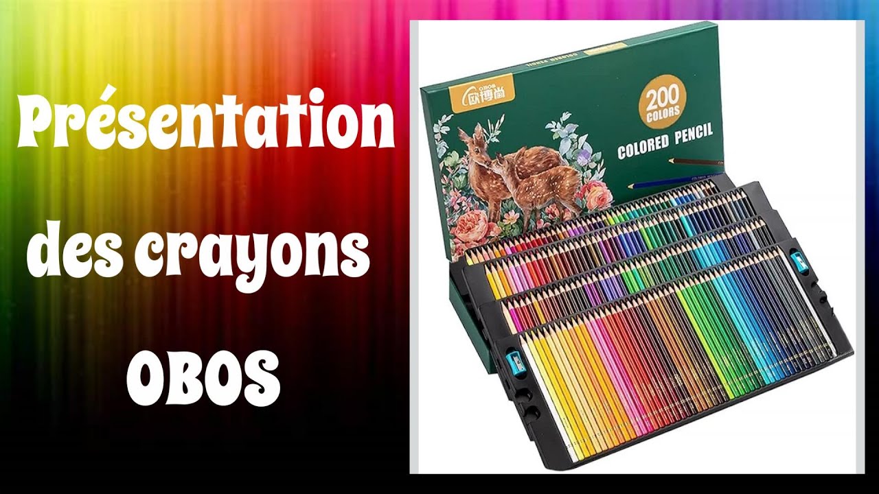 Présentation des crayons OBOS