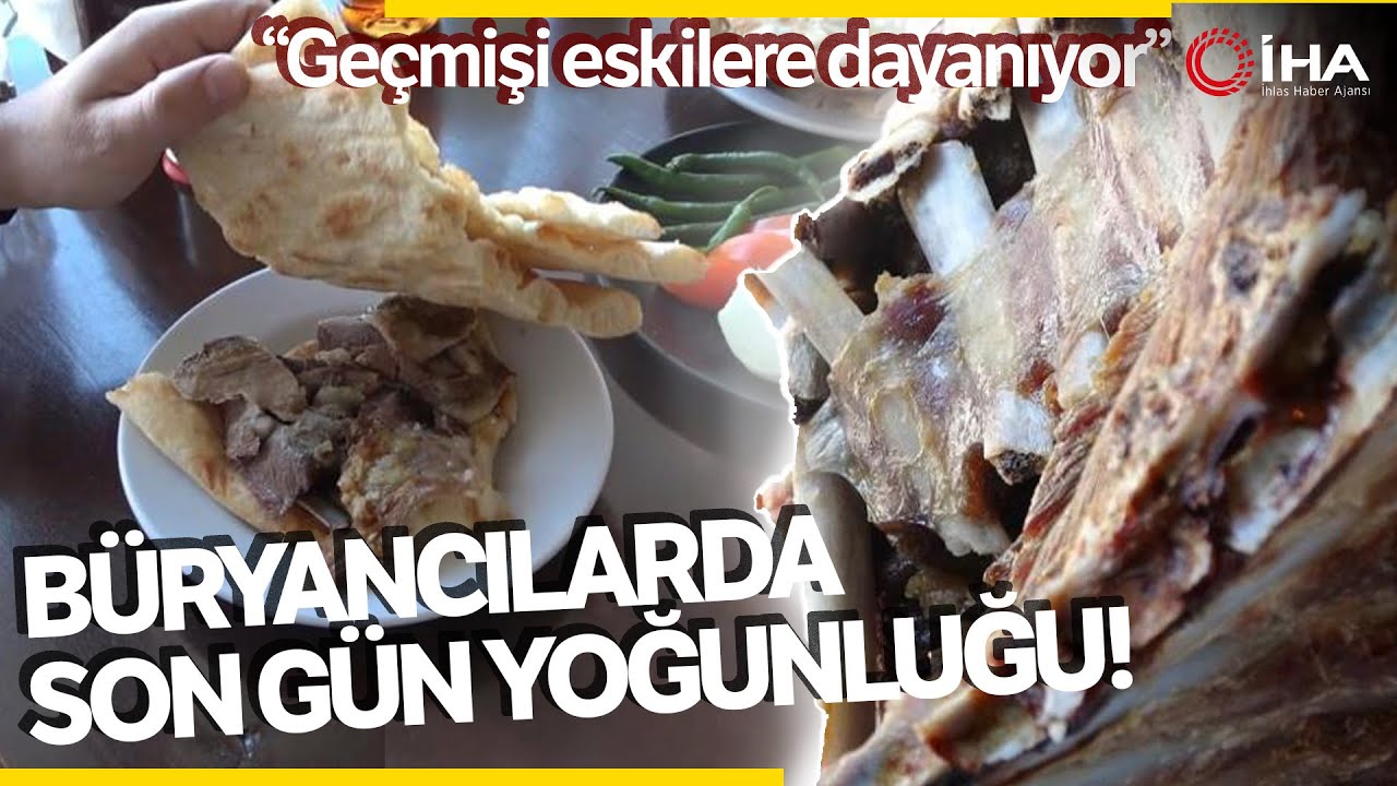 Bitlislilerden Ramazan &Ouml;ncesi B&uuml;ryan Kebabı ve Avşor &Ccedil;orbasına İlgi