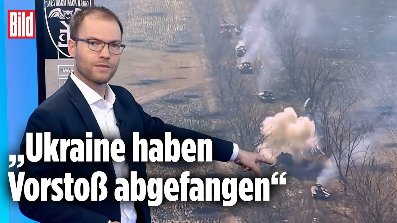 Ukraine-Krieg: Scheitert Putin auch im Osten? | BILD-Lagezentrum