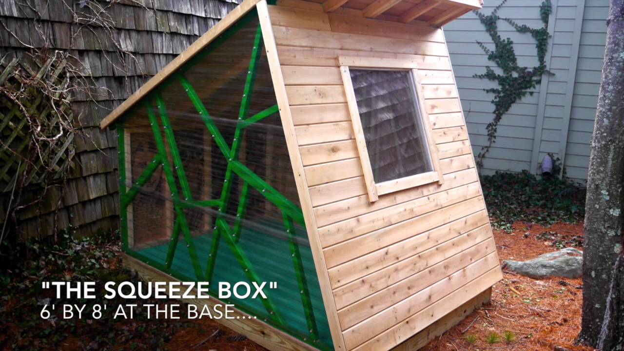 Micro Modern Shelter for the Homeless- or Tiny Tree House Cabin (built by adults/adult inspiration)