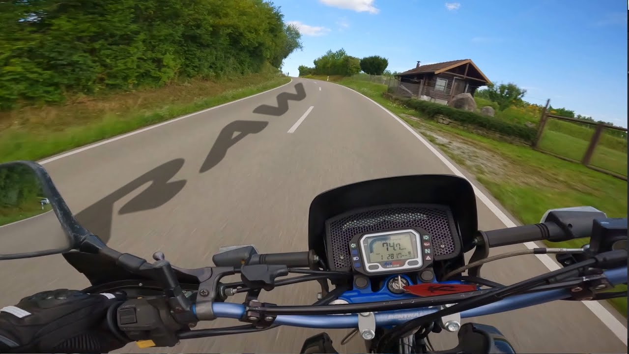 FULL SEND SUZUKI DR650 | RAW EXHAUST | NO DB-EATER | STRAIGHTPIPE