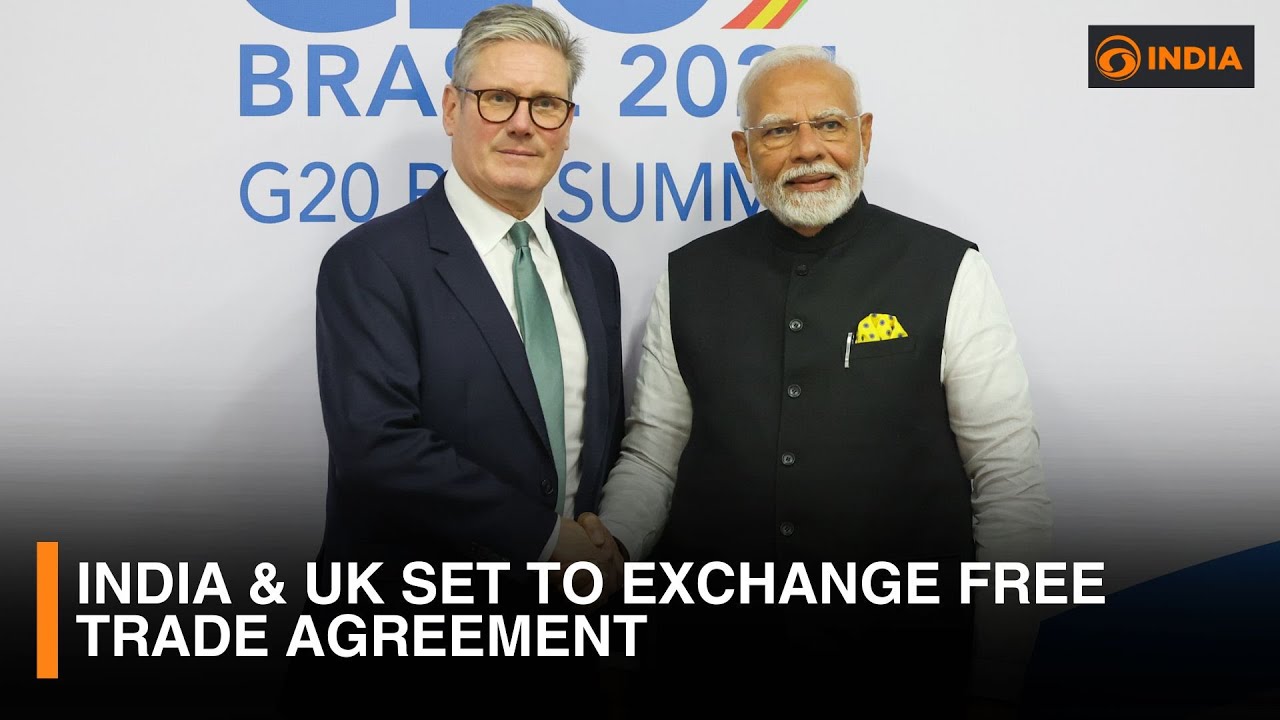 India & UK set to exchange Free Trade Agreement & more updates | DD India Newshour