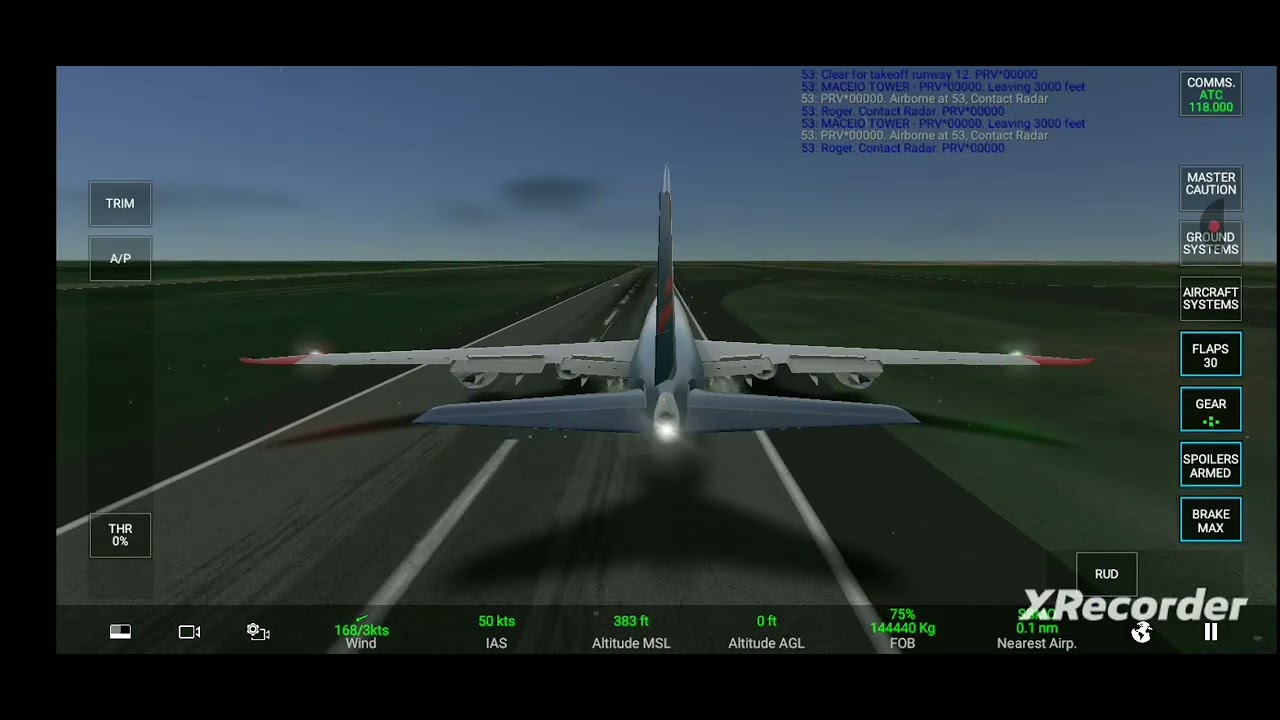 Landing a 747 8 on a short runway