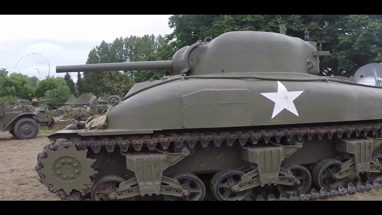 Visite du camp Geronimo (75 DDay Sainte Mère Eglise 50)