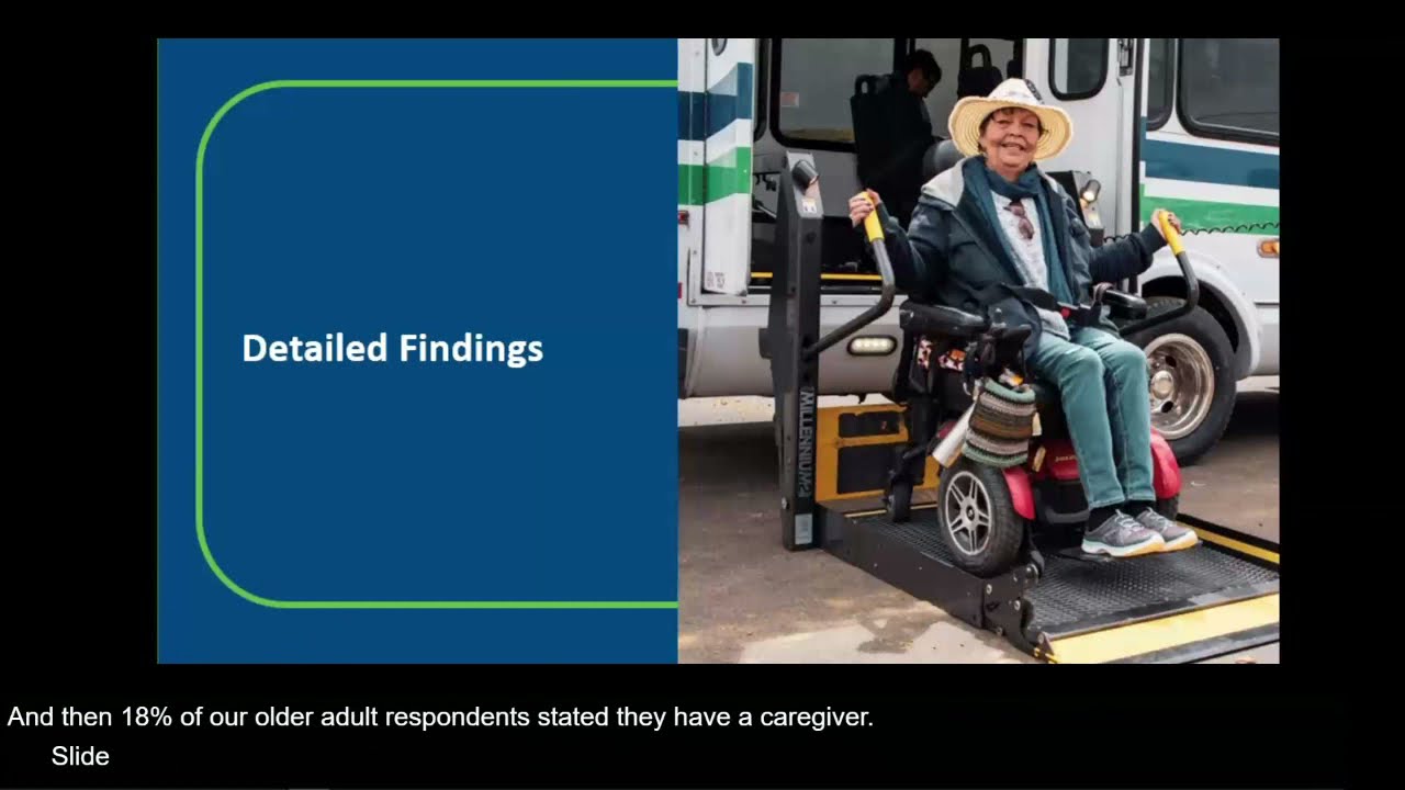 Transportation Barriers for Diverse Individuals with Disabilities and Older Adults