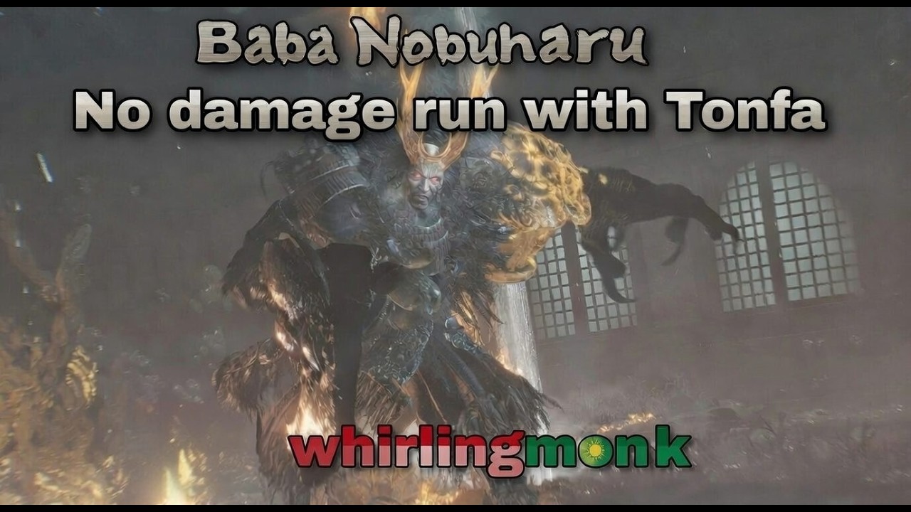 Nioh 3 Baba Nobuharu no damage Tonfa run