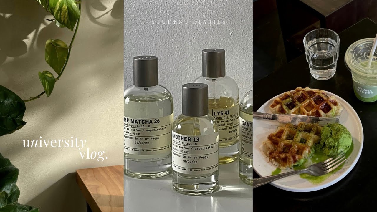 london uni vlog | one week, study tips & advice, yesstyle haul/unboxing, my le labo collection