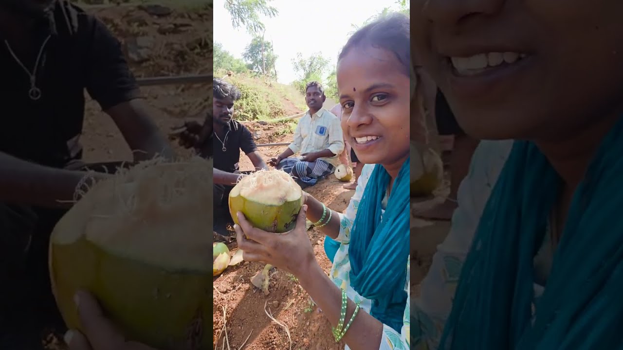 Village 💥 வாங்க நண்பர்களே இளநீர் சாப்பிடலாம் #சுவையான