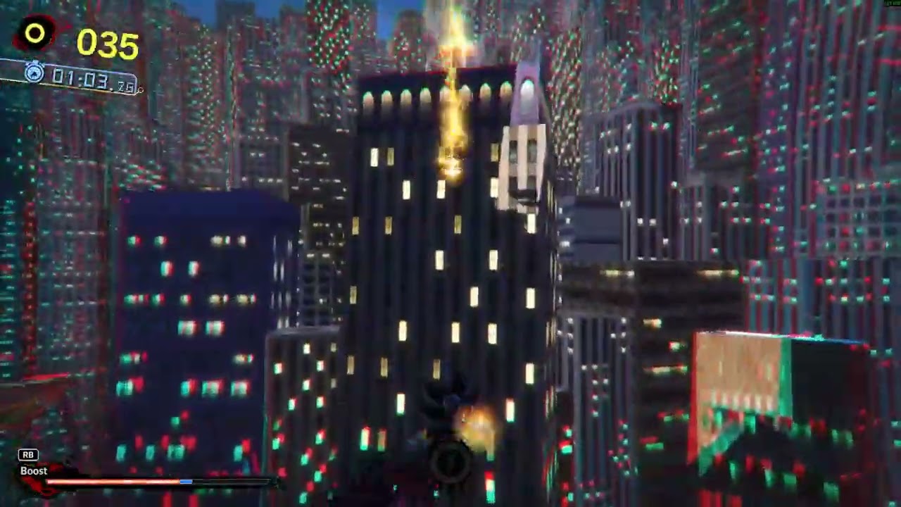 Shadow Generations Rail Canyon Act 1 Speedrun 1'34