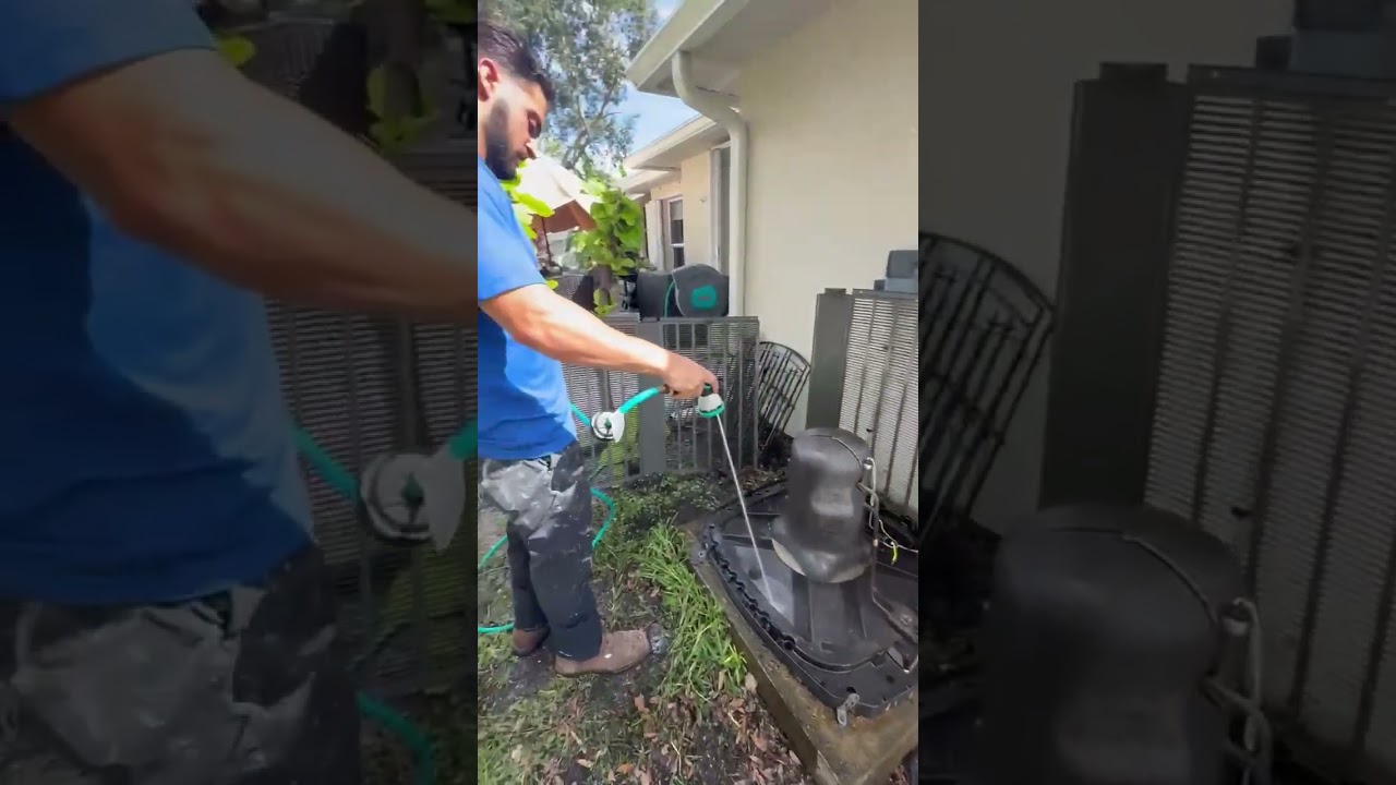AC Condenser Coil Replacement | HVAC Life 🔧❄️ #shorts