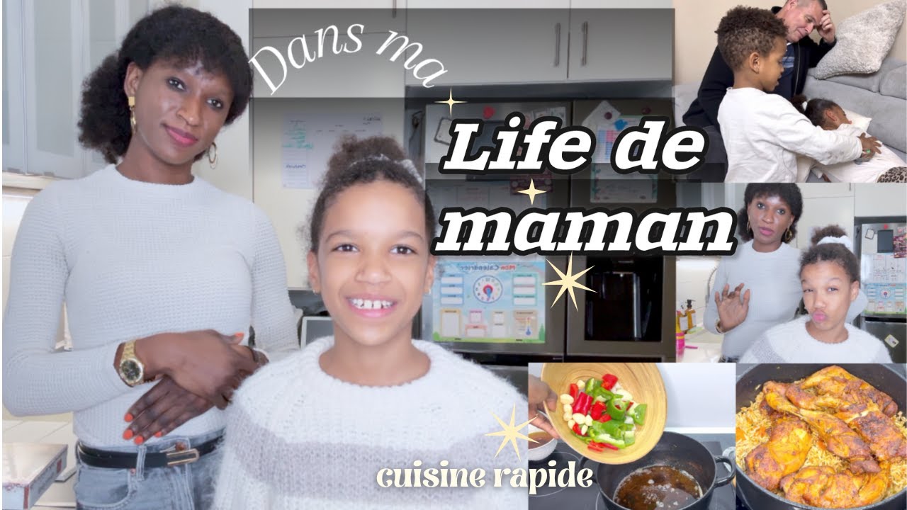 NOTRE FAMILLE 💝DANS MA VIE DE MAMAN DE 2🌟2 RECETTES DELICIEUSES