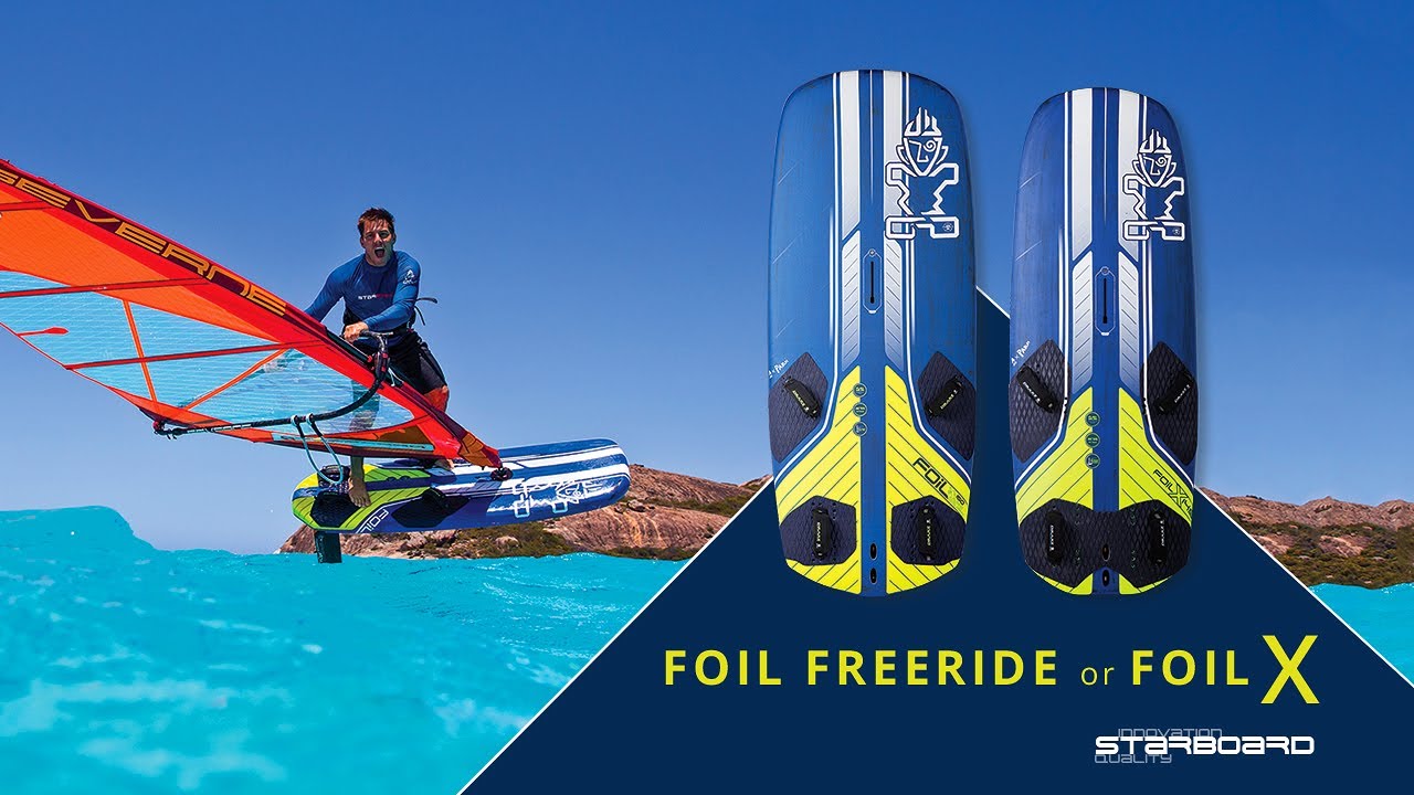 Foil X  & Foil Freeride - The New Generation of Foilboards