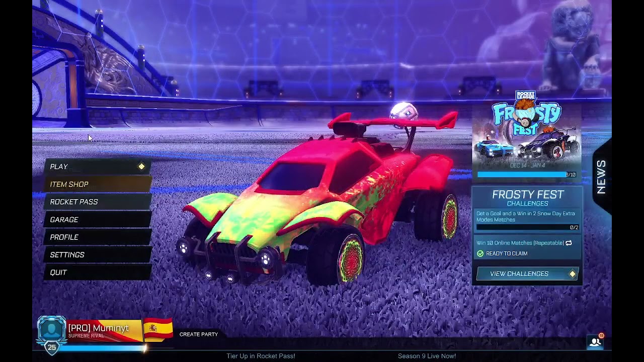 All codes in rocket league 2023!