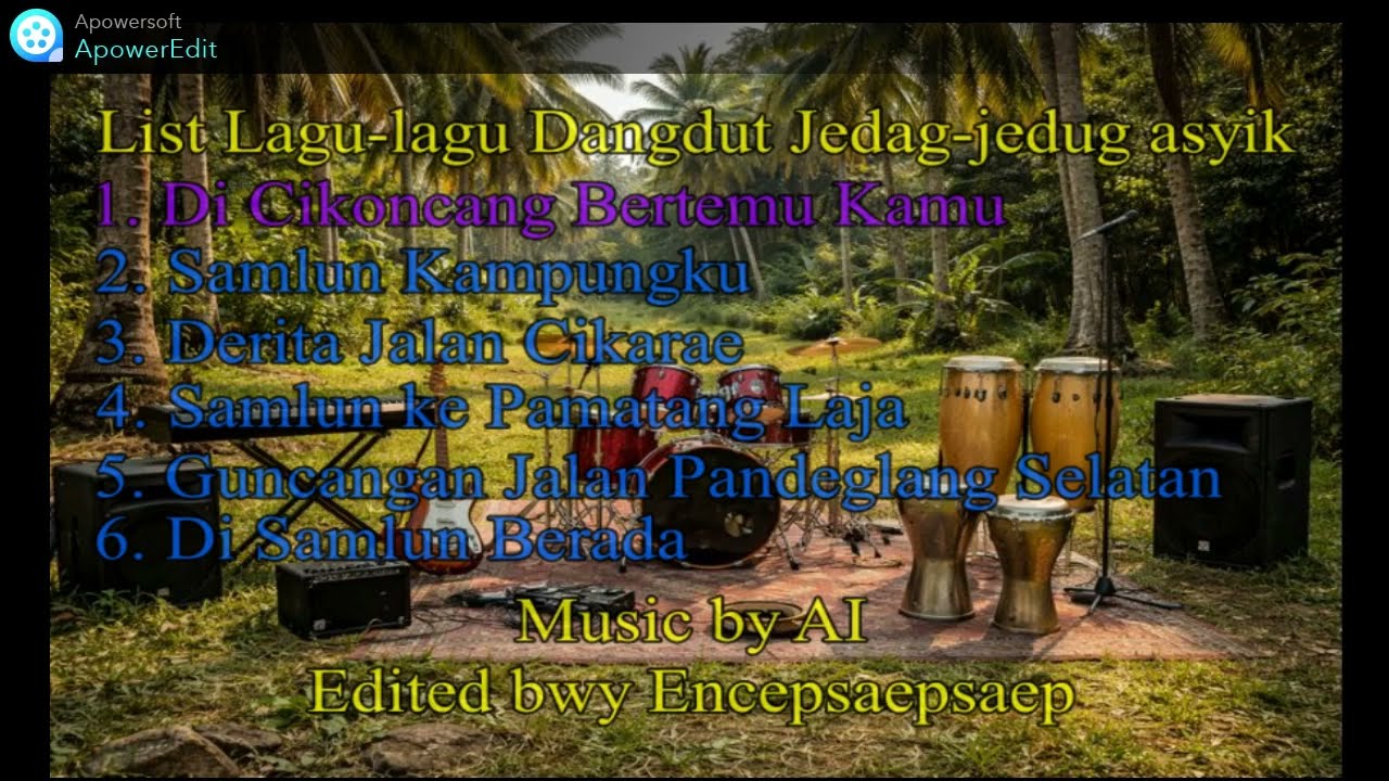 List Lagu Dangdut Jedag Jedug Asyik