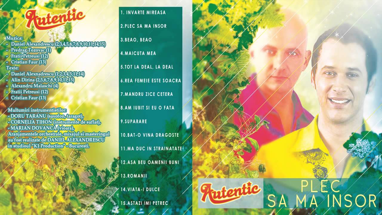 COLAJ TRUPA AUTENTIC - Cele mai noi melodii etno 2015