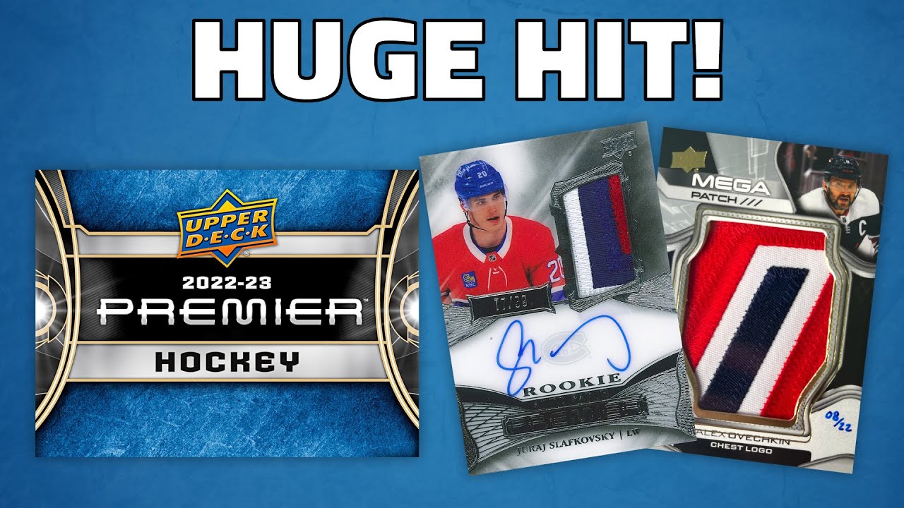 HUGE MEGA PATCH! 2022-23 Upper Deck Premier Hobby Box Break