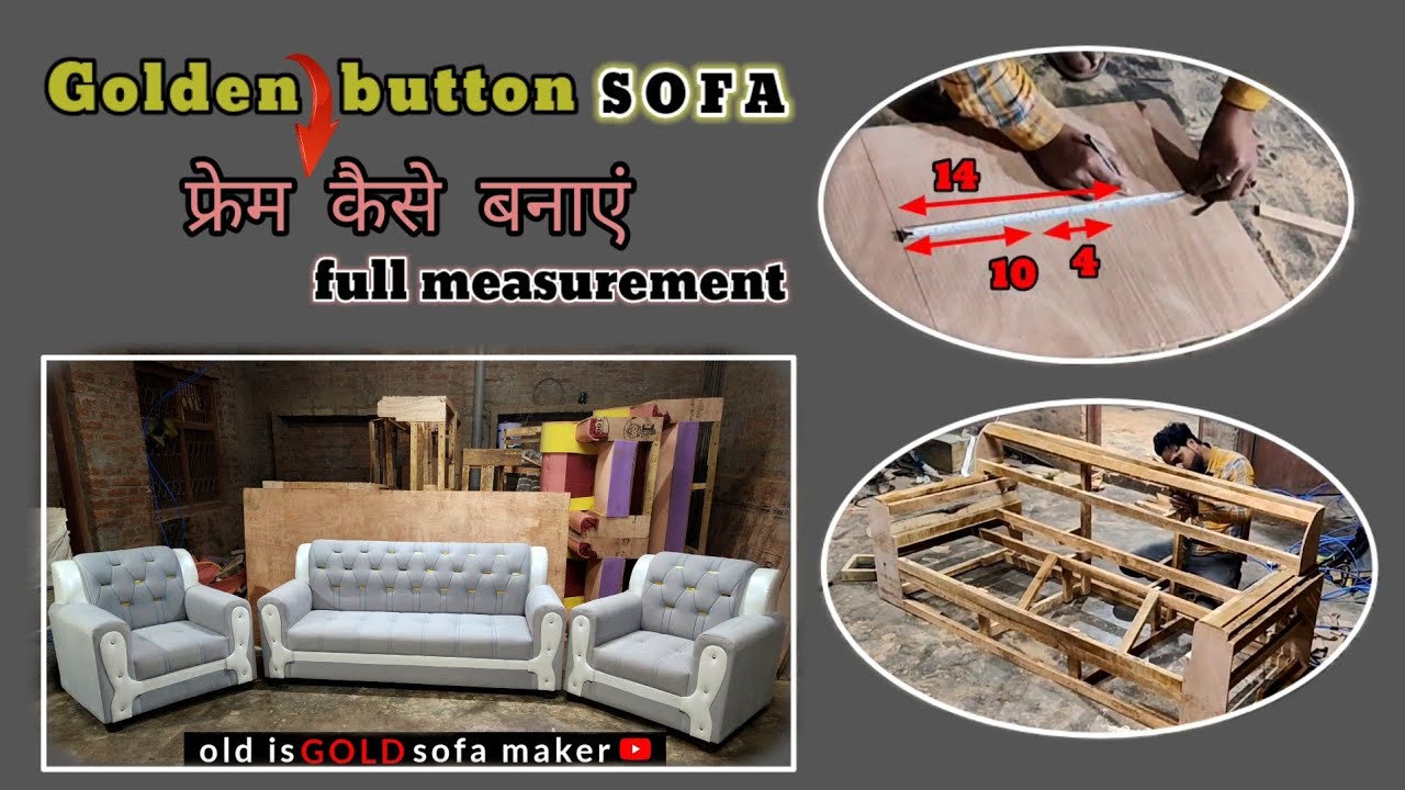 Modern 5 Seater Sofa Frame Build 2026| Strong DIY Sofa Making with Complete Measurements Tutorial