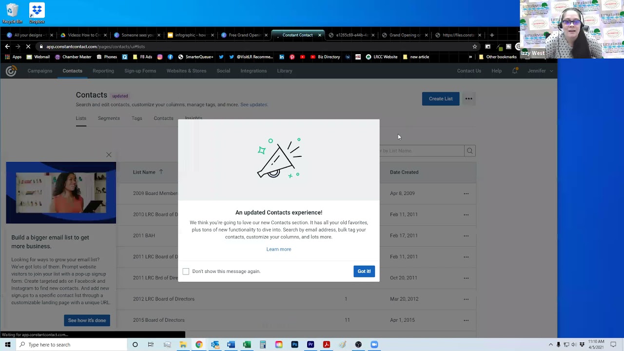 How to Create a Lead Magnet in Constant Contact (via CACCE)