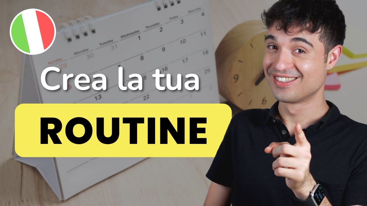The PERFECT Italian Study Routine (ita audio with subs)