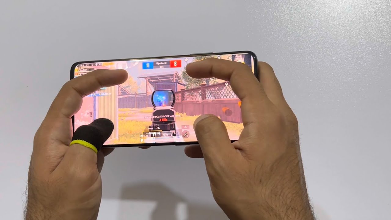 ONEPLUS 7 PRO 90 FPS  HANDCAM 4 FINGER GYRO 2022🔥PUBGMOBILE!!#PUBGMNextStarProgram
