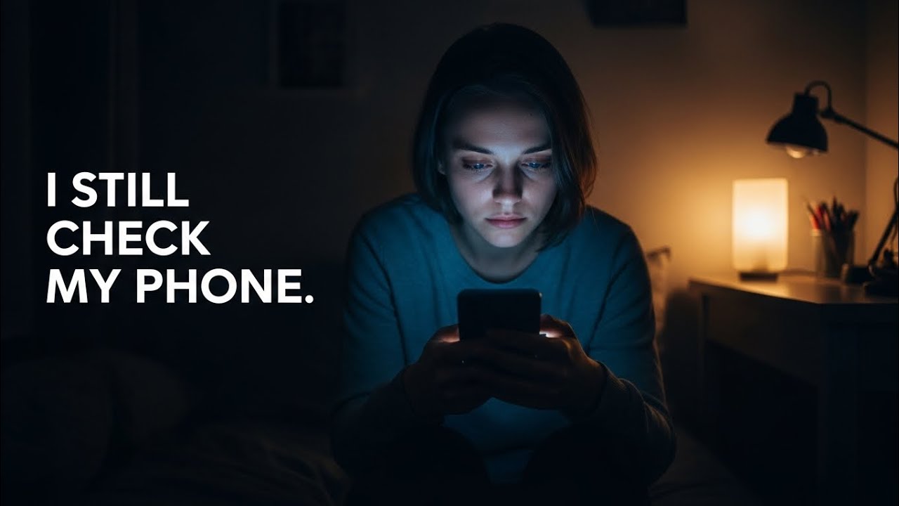 i still check my phone 