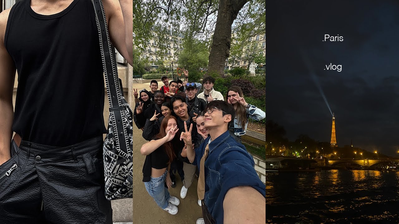vlog. 파리에서 3박 4일,,+첫 팬밋업 🇫🇷