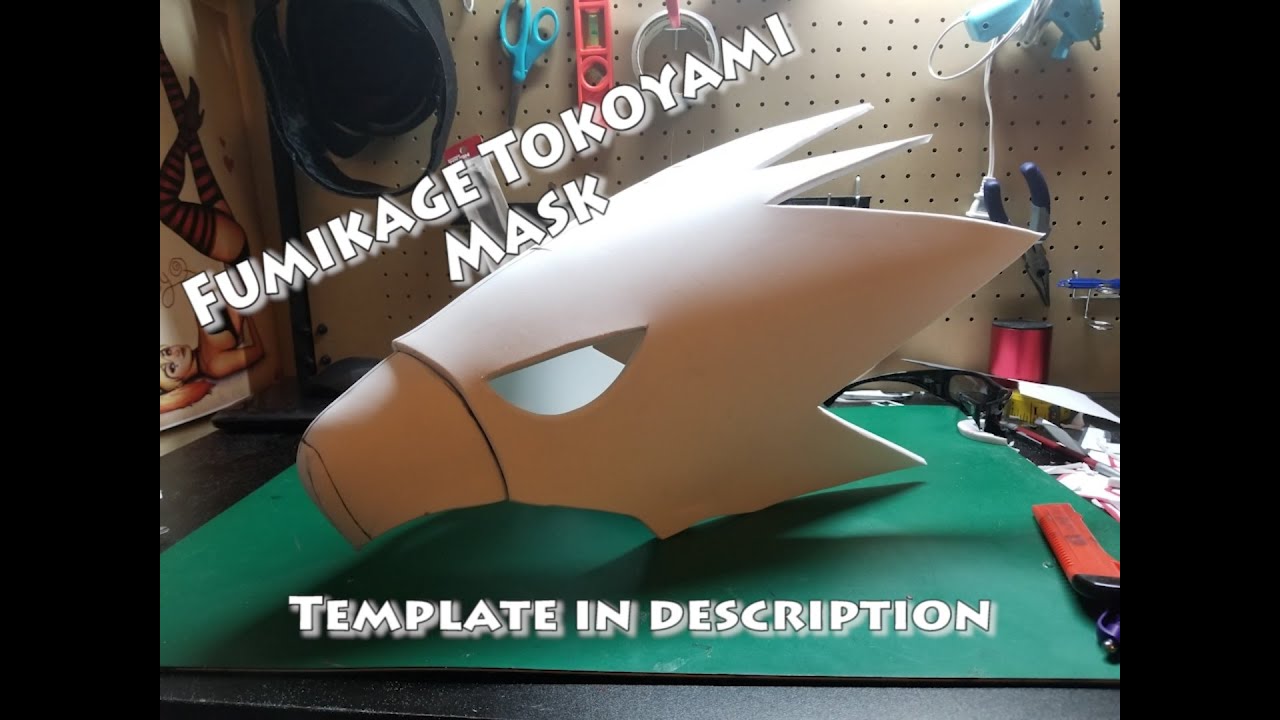 Fumikage Tokoyami Mask Template and Build