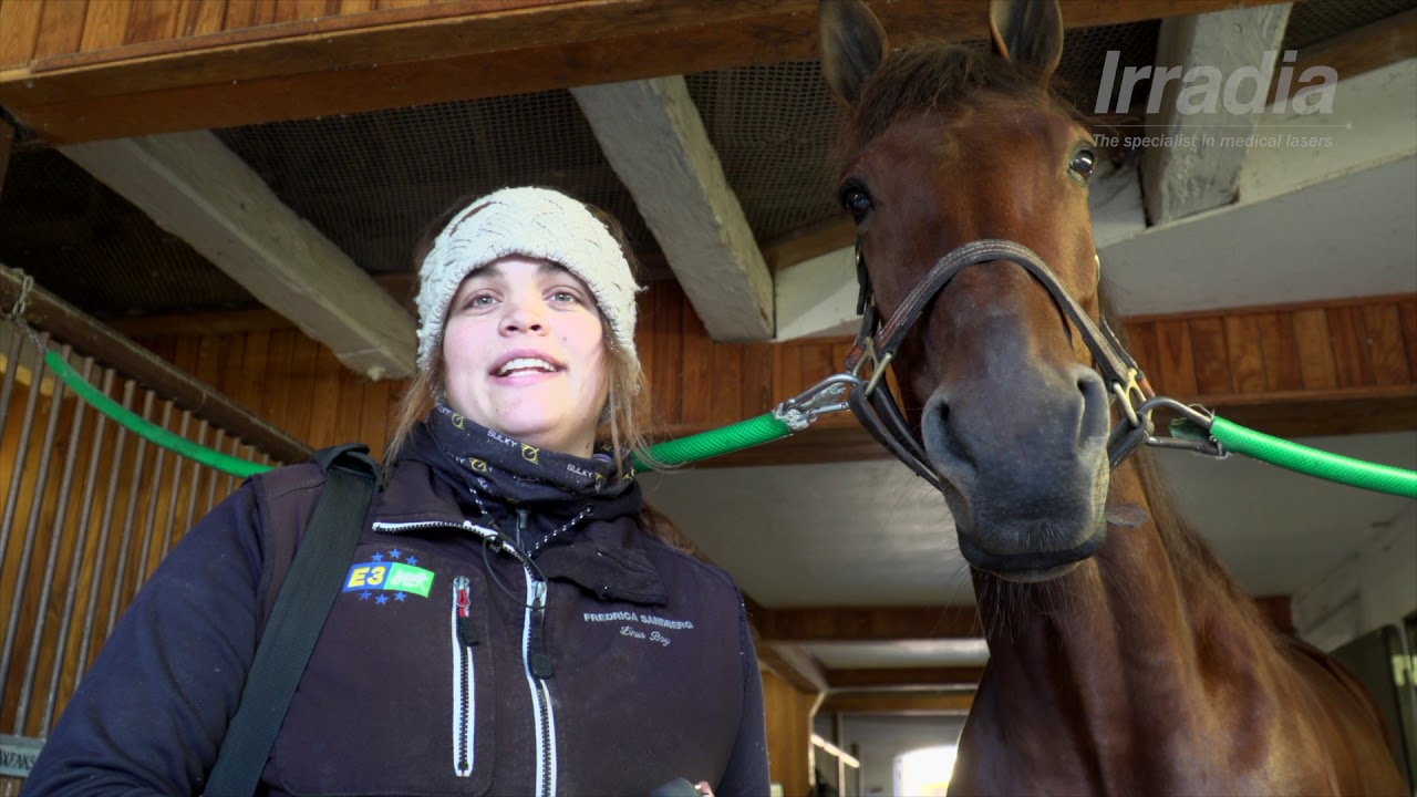 IRRADIA - Frederica Sandberg &rdquo;stall  Timo Nurmos&rdquo; visar behandling med laser