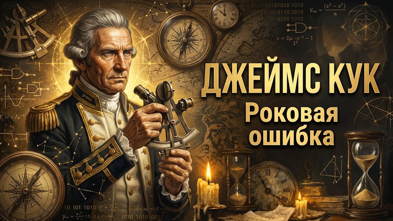 ДЖЕЙМС КУК: Путешествие СМЕРТИ. Он Перерисовал КАРТУ Земли НАВСЕГДА