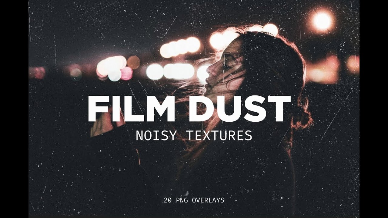 20 Film Dust Grainy Texture Overlays Stock Graphics Download