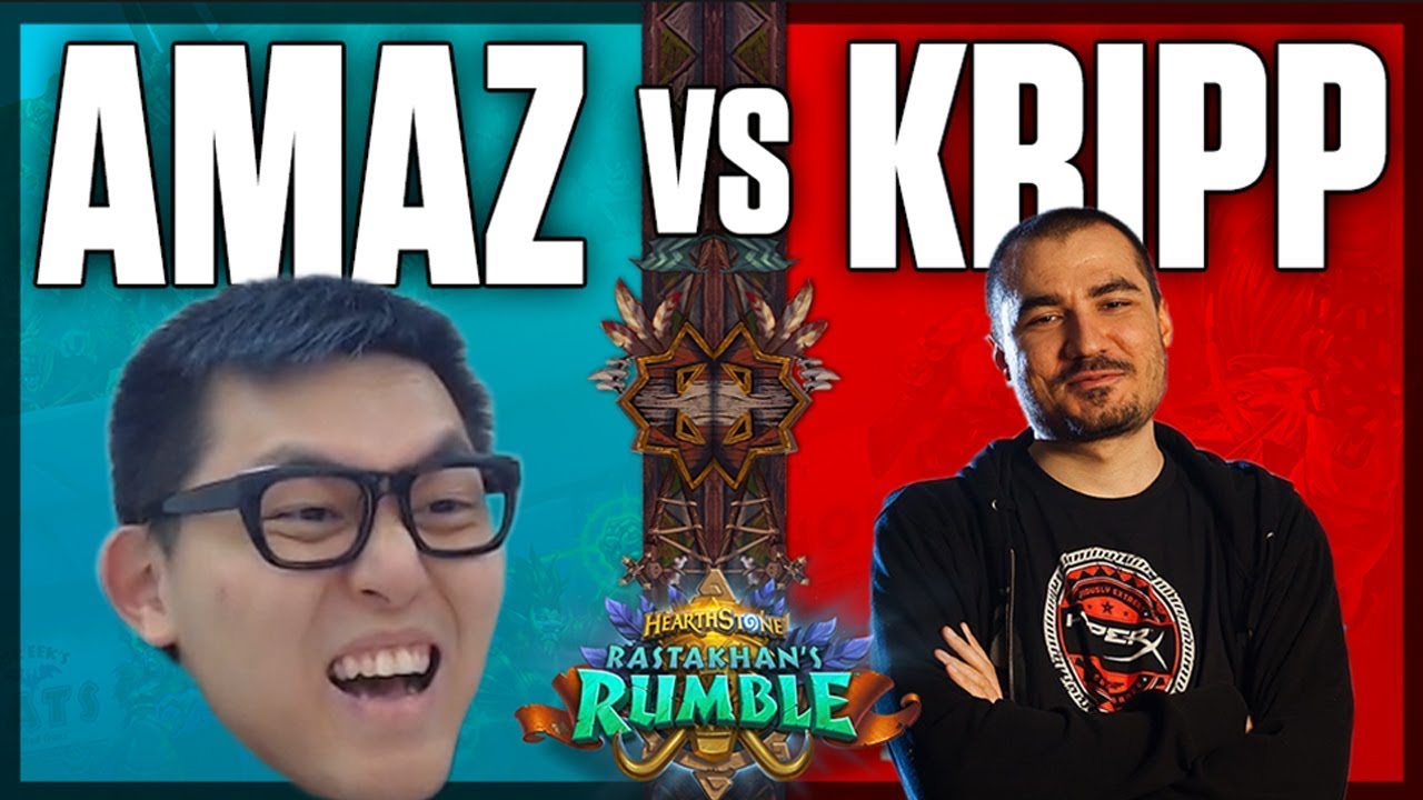 Amaz vs. Kripp Rastakhan's Rumble Showmatch Bo9