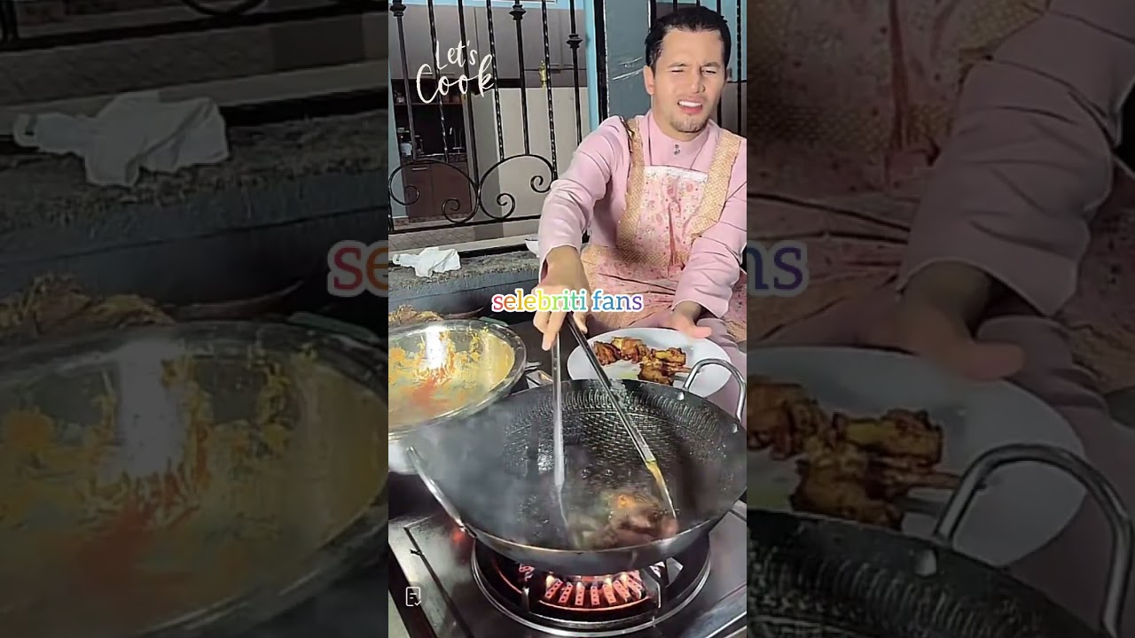 Dato Aliff Syukri Masak Lunch Untuk Anak-Anak Di Rumah 