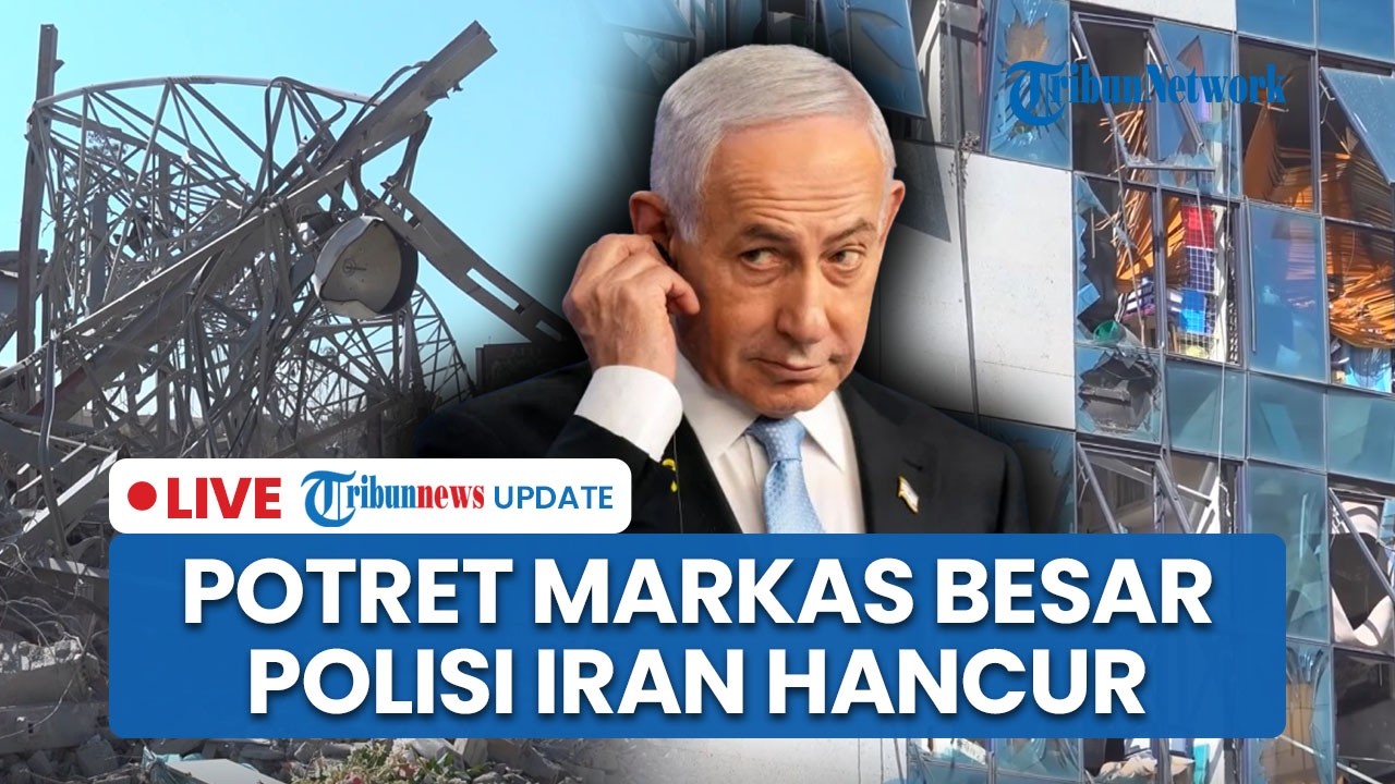 🔴LIVE: Potret Markas Besar Polisi Iran Hancur Dirudal AS-Israel hingga Kerugian IDF Rp50T per Minggu