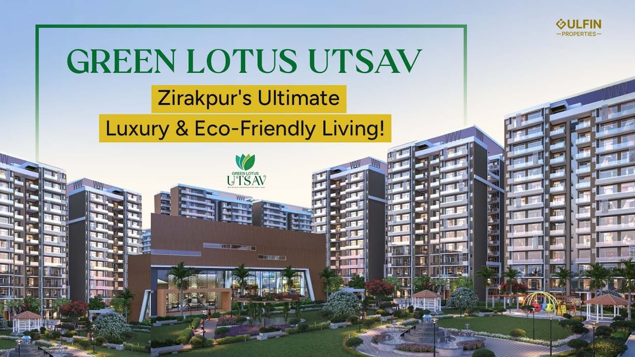 Unveiling Green Lotus Utsav - Luxury meets Sustainable! 🏠