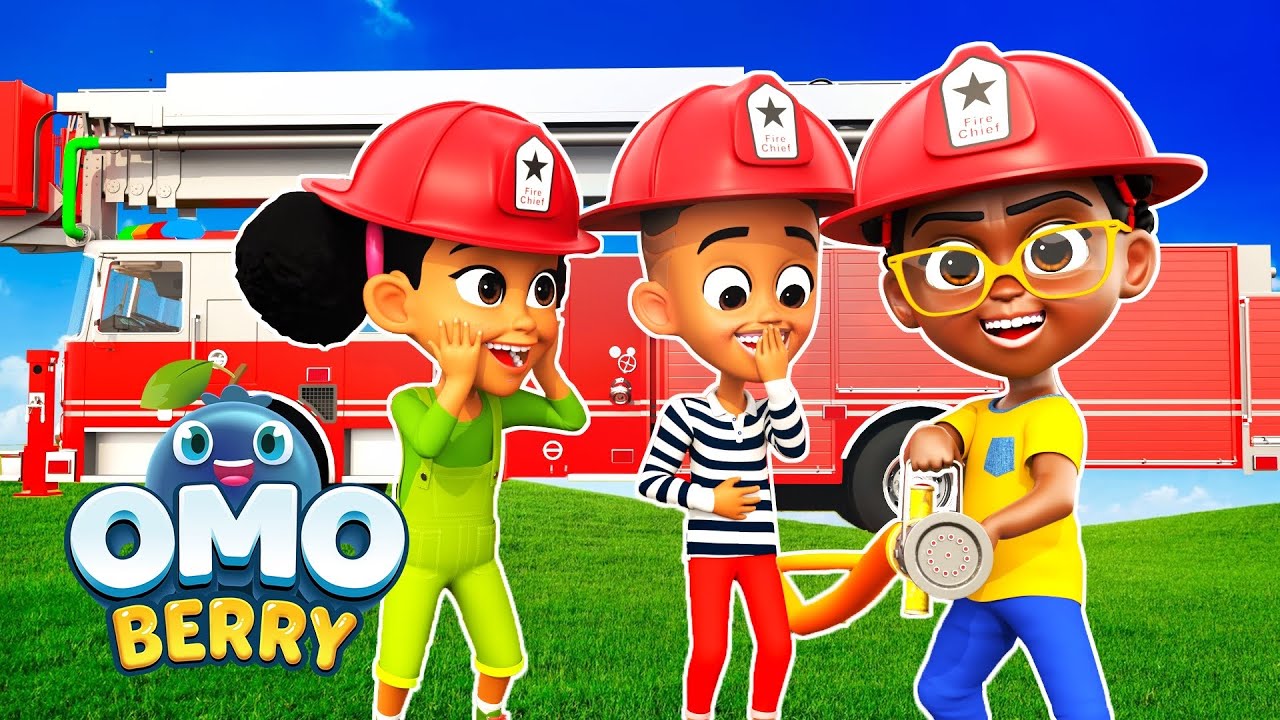 Fire Truck Frenzy | Fire Safety Video + Fire Safety Song + Firefighter Song For Kids + Kids Songs
