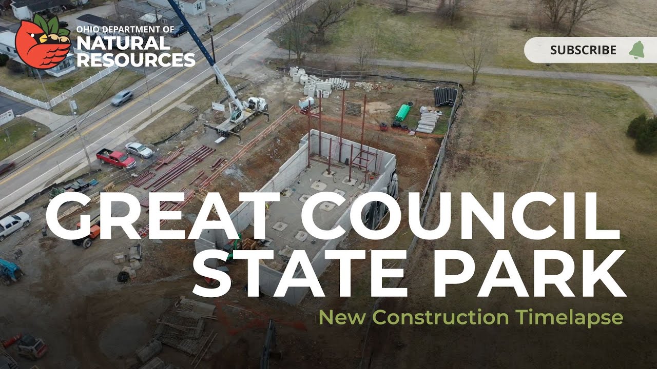 Great Council State Park Construction Timelapse #1